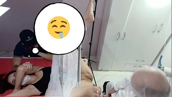 Marido ela esposa pro exame e doutor fica exitado