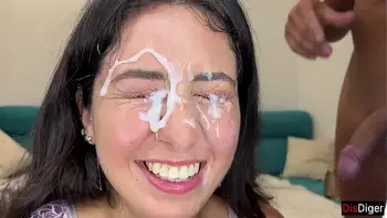 Best Cum on Face Compilation - 21 Cumshots!