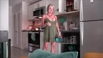 Step Mom Interviews Daughter's Potential Tinder Date - Brianna Beach - MomComesFirst - Alex Adams