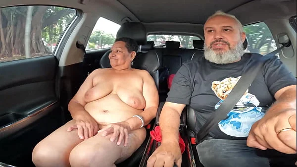 Uma Bisavó na carona do Ted aos 71 anos ela pelada no carro conta sua vida - Dora Rodrigues