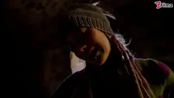 Tattooed girl with pierced pussy gets ANAL fucked outdoors