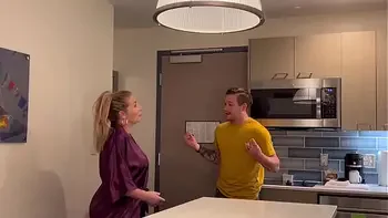 Stepson Alex Envy Comes Find His Stepmom Danni Jones To Get Her To Come Home Any Way He Can