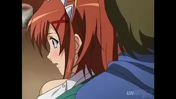 I touch the waitress's ass and she sucks me off behind the bar - Hentai [Subtitled]