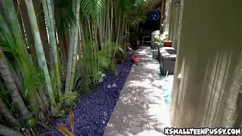 Busty brunette showing off her tits