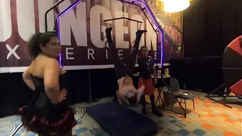 lil d goes to exxxotica miami 2019 day 2 (instagram @lastlild)