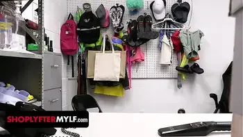 Milf Shoplifter Gets Stripped Down In The BackroomTo Endure A Deeply Thorough Cavity Search