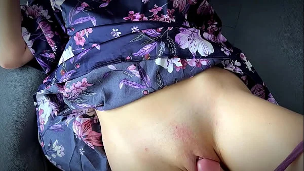 stepson teasing shaved pussy stepmom and cumshot