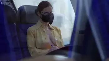 business - slave wife - braless and downblouse in public