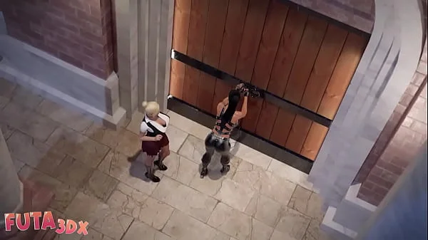 Futa3dX - Big Dicked Hot Futa Babes Fucking Hard In Museum
