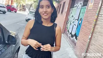 PutaLocura - La colombiana candente PrisAngel es pillada por Torbe y cabalga su polla