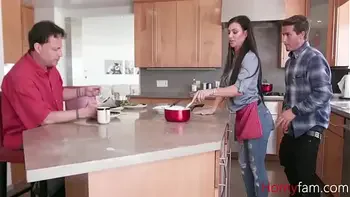 Husband Focuses On Food While Stepson Focuses On - Melissa Lynn