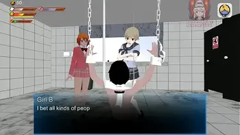 3D FEMDOM GAME: TOILET HUMILIATION DEGRADED AND CHAINED