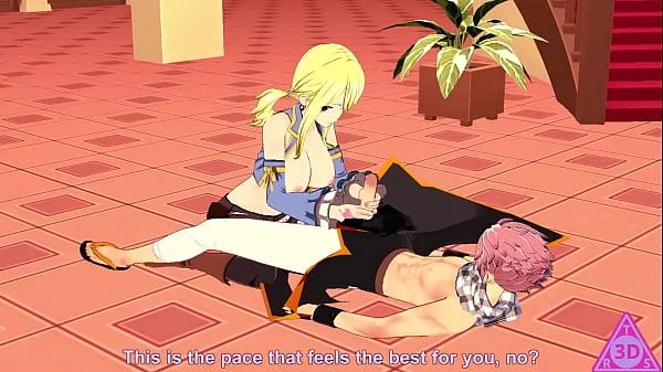 Lucy Natsu Fairy Tail hentai videos blowjob handjob horny and cumshot gameplay porn uncensored... Thereal3dstories..