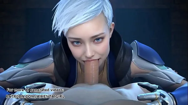 Mortal Kombat Frost Deepthroat Blowjob Uncensored Hentai AI Generated
