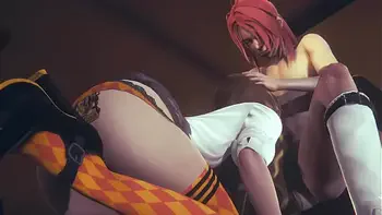 Hentai Uncensored 3D - Hermi Blowjob and Handjob at University - Japanese Asian Manga Anime Game Porn