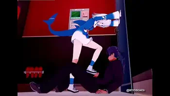 Loving Gura, our shark waifu! A Hololive Hentai Parody