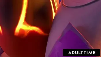 F.U.T.A. SENTAI SQUAD - Big Titty Futanari Femdoms Deliver FACIAL AND CREAMPIE With Big Dick Robots!