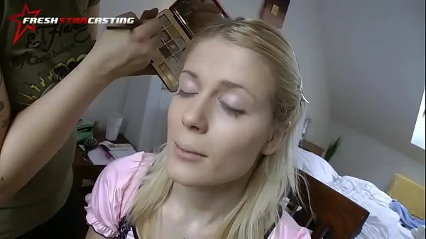 The innocent looking blonde shows her wild side
