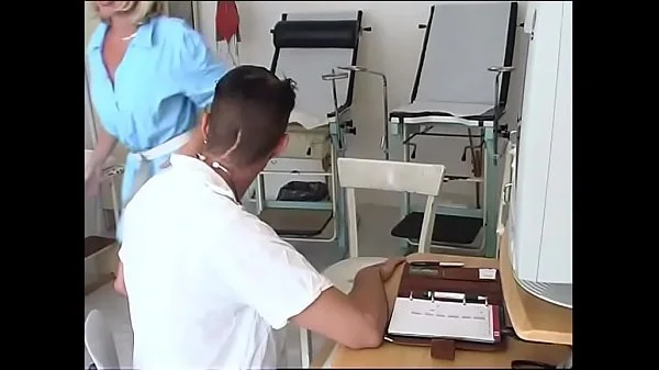 The gynaecologist visit turns into a little orgy
