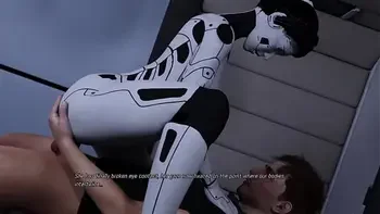 Projekt Passion Busty AI Sex Robot Gets Anal Fucking by Big Cock with Big Bouncing Tits