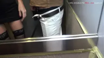 Quicl Fuck - Elevator - Anal Facefuck Redhead Barcelona Spain French France - 13min