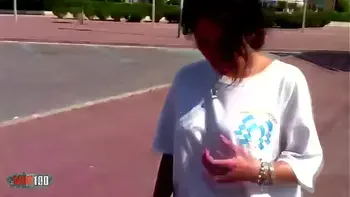 Anal Sex at the beach with french slut Nathalie Vanadis