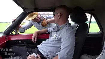 Slut Control Department - Alice Murkovski   Sheriff Leo Casanova and Sheriff Valter Karo - Hard Anal Fuck