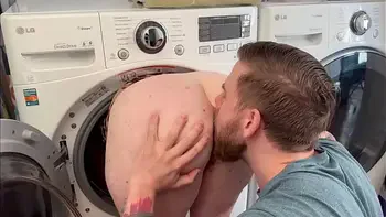 I Fuck My Big Booty MILF Stepmom Stuck in the Washer! Steve Rickz