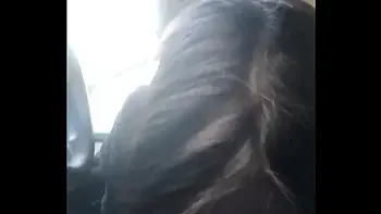 Lesbian bestfriend gives me road head til drinks it