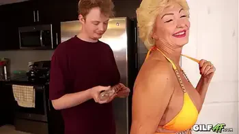 70 year Old GILF Seka Greased up and FUCKED HARD - GILFAF