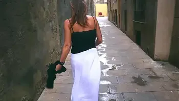 I had sex in Barcelona Streets!! - Public