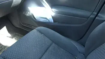 This amateur cuckold wife jerks off 10 guys per day at the nude beach parking