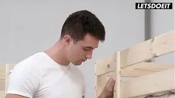 Perfect Tattooed Babe Eden Ivy Is Stuck But Big Dick Jimmy Bud Helps Her - HORNY HOSTEL