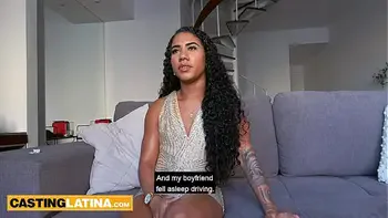 Sex casting of gorgeous Brazilian model who loves to suck and fuck