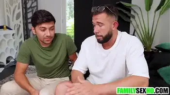 Stepdad & stepson fuck stepdaughter to repopulate earth