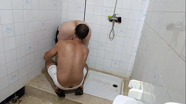 I was trapped in the bathroom and my brother-in-law came and saved me. What a nice man I love him very much