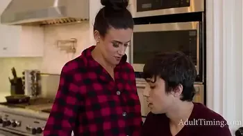 Step Son Convinces Step Mom She Needs To Fuck Him According To The Nightmare She Had - Ricky Spanish, Penny Barber