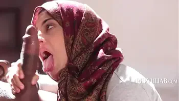 Timid Muslim Wife Rebels By Fucking Black Neighbor | PervHijab