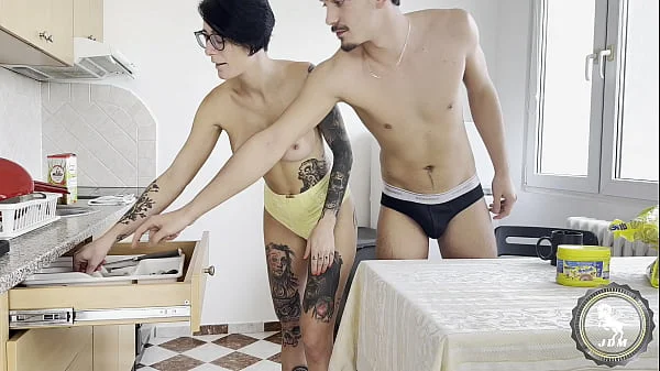 My horny stepm*m cooks me breakfast and we end up fucking