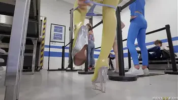 Soaked-Panty Slutting in the Security Line - Scarlett Alexis / Brazzers  / stream full from www.zzfull.com/trevel