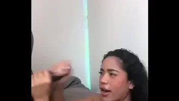 she does her best blowjob so her boyfriend doesn't leave her -amateur couple- nysdel