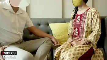 Indian Poor Little Maid ,Saanvi Bahl worked at the Office before Her Boss Fucked