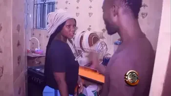 Gateman and housemaid had it hot in the kitchen