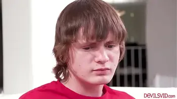 Stepson licking then ass fucking big tits redhead stepmom