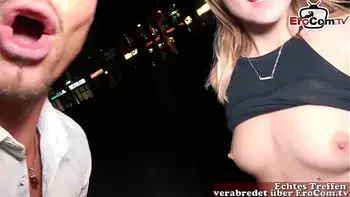 Schüchterne Ukrainische 18 teen bei Straßen Date in deutschland und abgeschleppt und gefickt