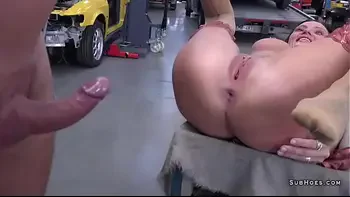 Spitting ass fuck and cums on Kimberly X