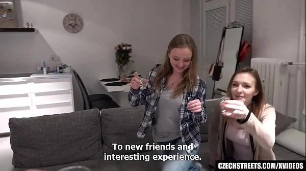 Foursome Fuck in Czech Streets !!