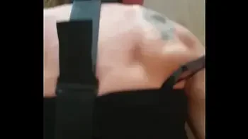 Tied up Belgian milf gets fucked and creampied