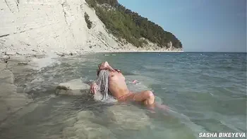 Behind the scenes nude photo shoot. Perfect body Sasha Bikeyeva