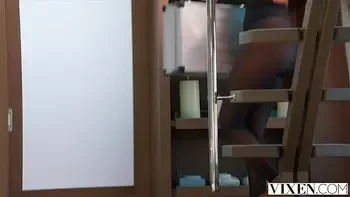 VIXEN Partners in Crime Eve Sweet And Agatha Vega Share A Cock After Their Heist